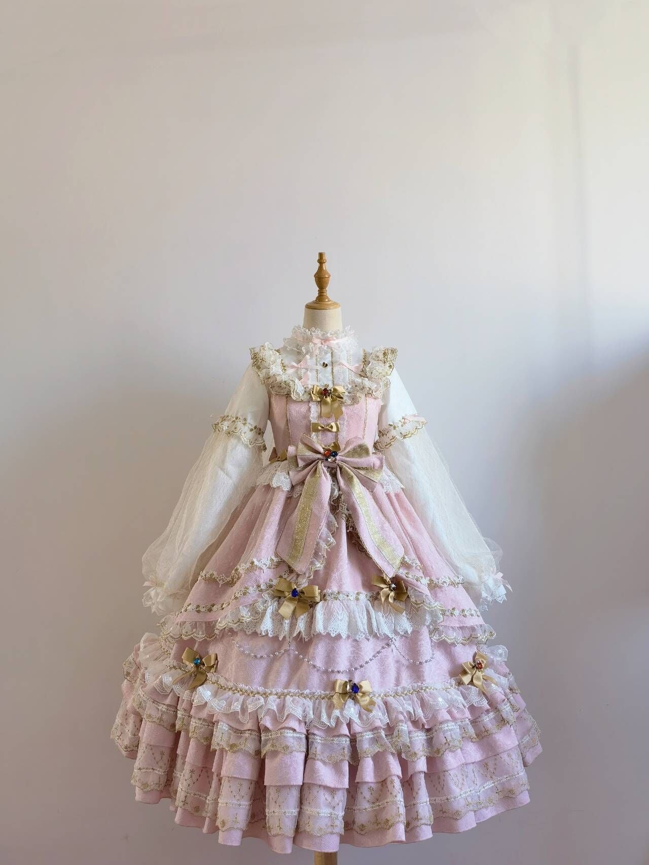 Puppet Night - Elegant Lolita Flounce Hemline Princess Dress Multicolors