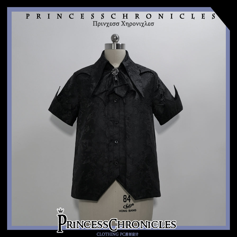Princess Chronicles~Black and Blue~Gothic Lolita Brooch   