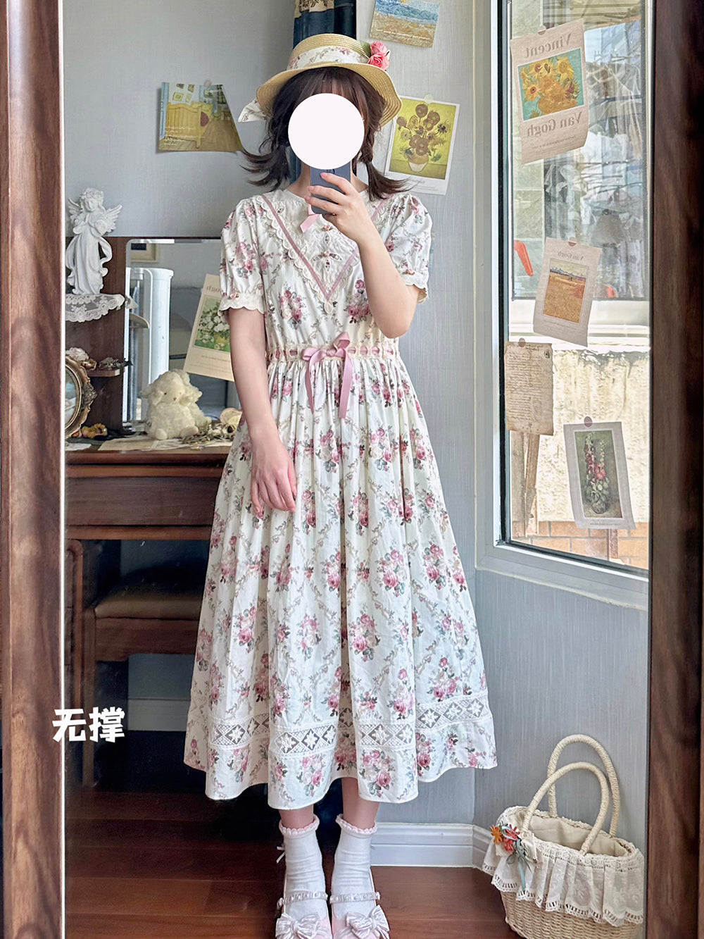 (Buyforme)Miss Point~Happy Summer Elegant Lolita Floral OP Dress 17704:244706