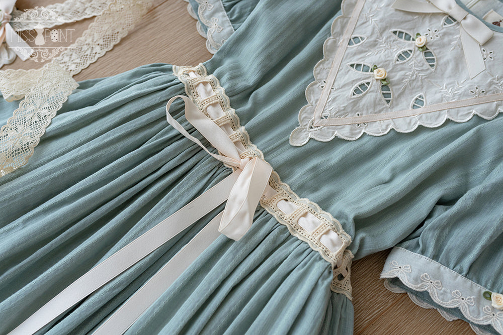 (Buyforme)Miss Point~Happy Summer Elegant Lolita Floral OP Dress 17704:244814