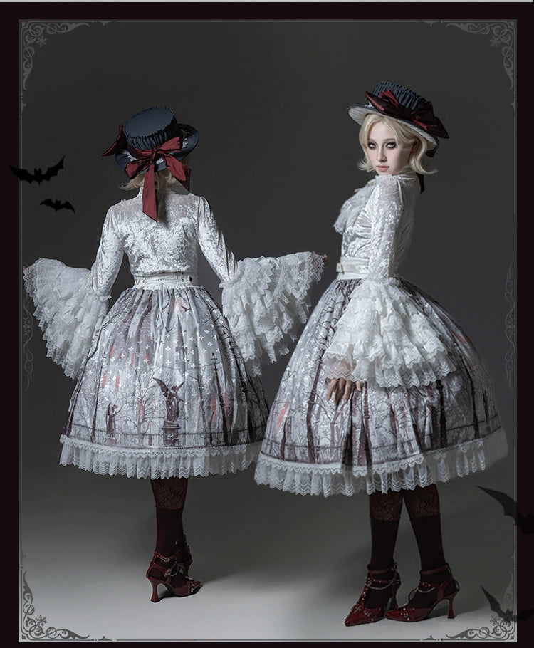 TALEBRINGER - The Sanguivorous Clan 2.0 - Gothic Lolita Coat, Blouse & SK 44090:794629
