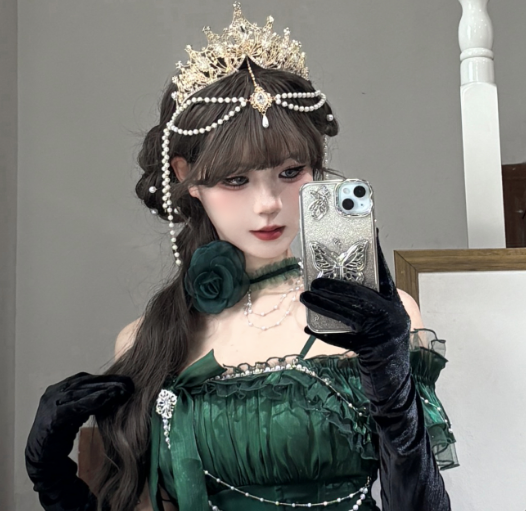 Meowing and fruity - Milky Way - Princess Lolita Accessories Back Bow Trailing 41388:693154