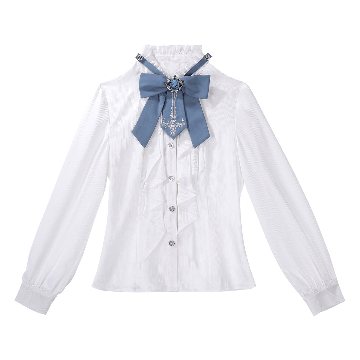 Your Princess - Lunar Paladin - Embroidered Ouji Lolita Tailcoat Set