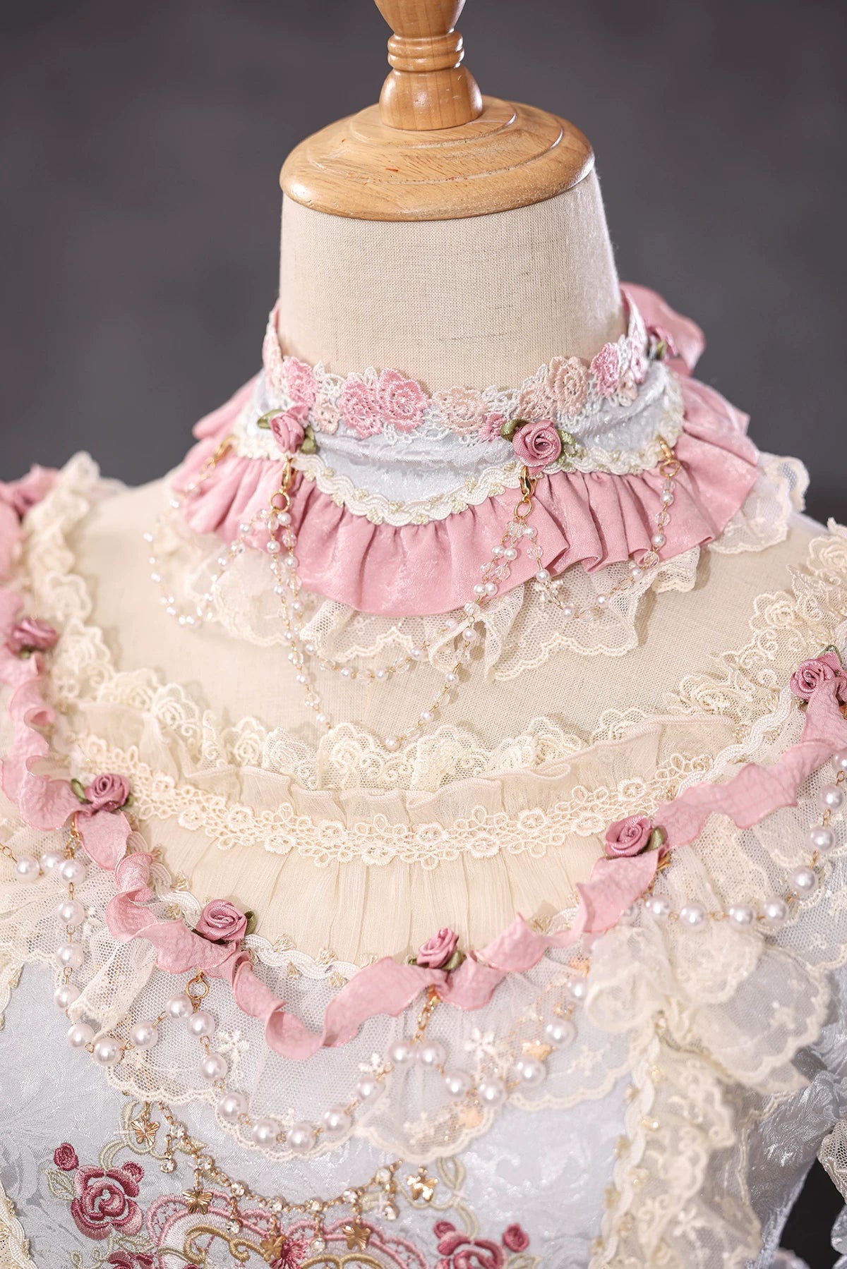 Antique Cake - Vintage Lolita Accessories, Flower Accent 44487:810271