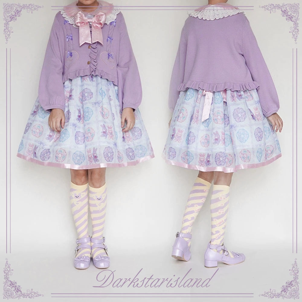 (BFM)Dark Star Island~Sugar Frost~Sweet Lolita Cardigan Knit Embroidered Sweater 34274:449634