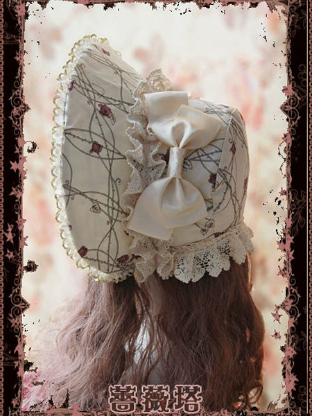 Infanta~Sweet Lolita Accessories Bonnet KC Socks Beret 37488:560912