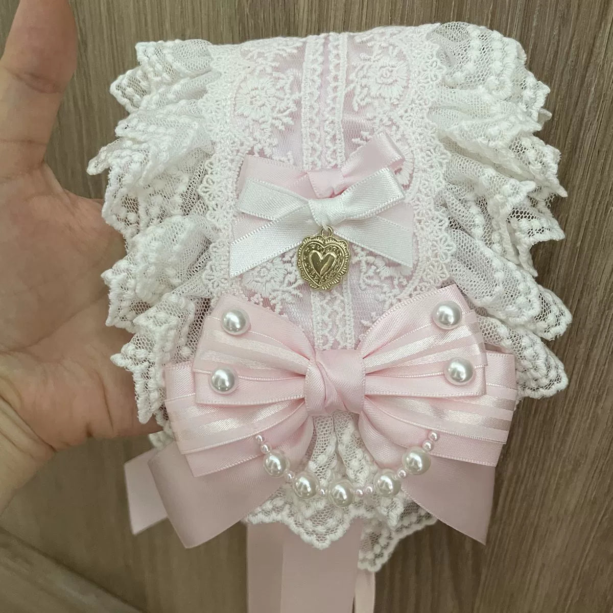 Shao Handmade - Sweet Lolita Handmade Lace Hairband 44060:793926