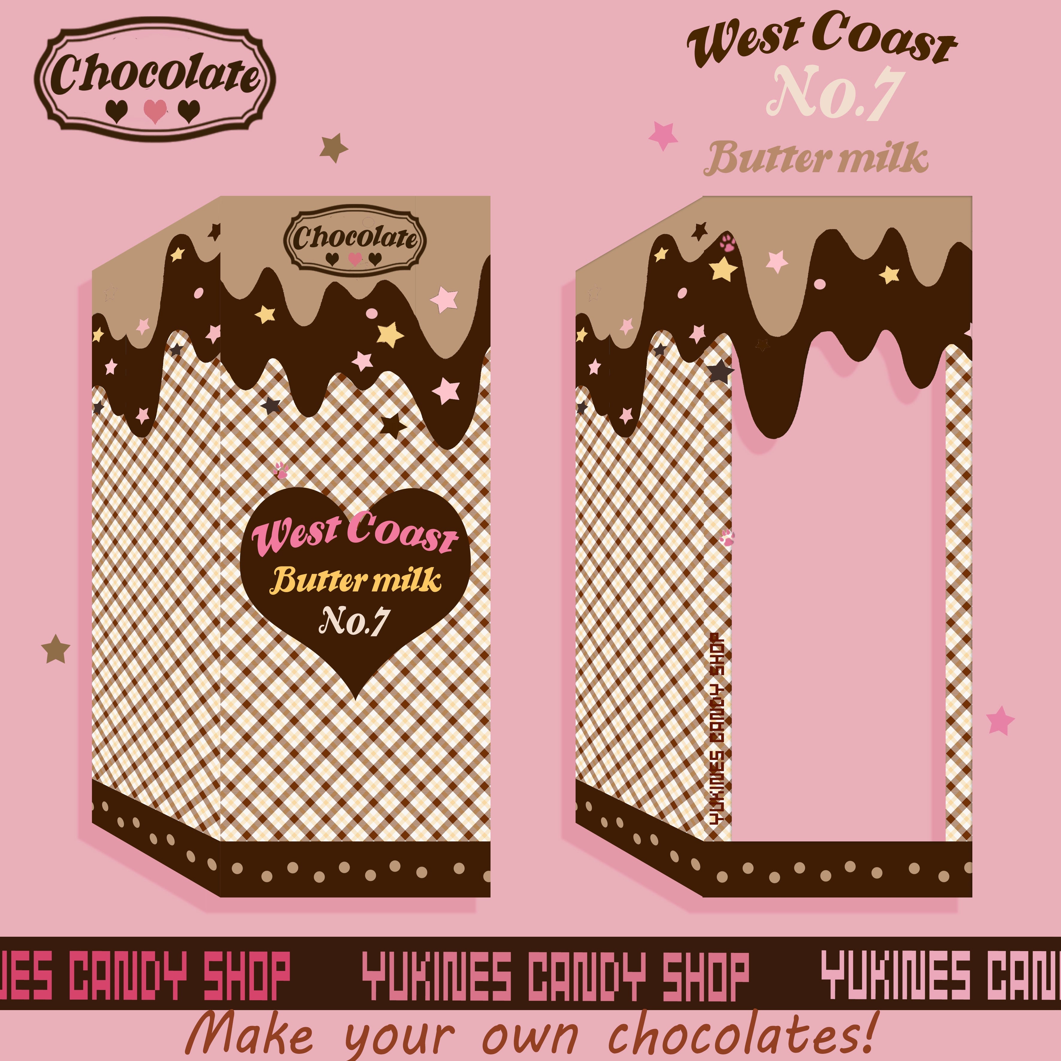 Yukines Box~Kawaii Lolita Chocolate Color Cotton Socks 22190:323716