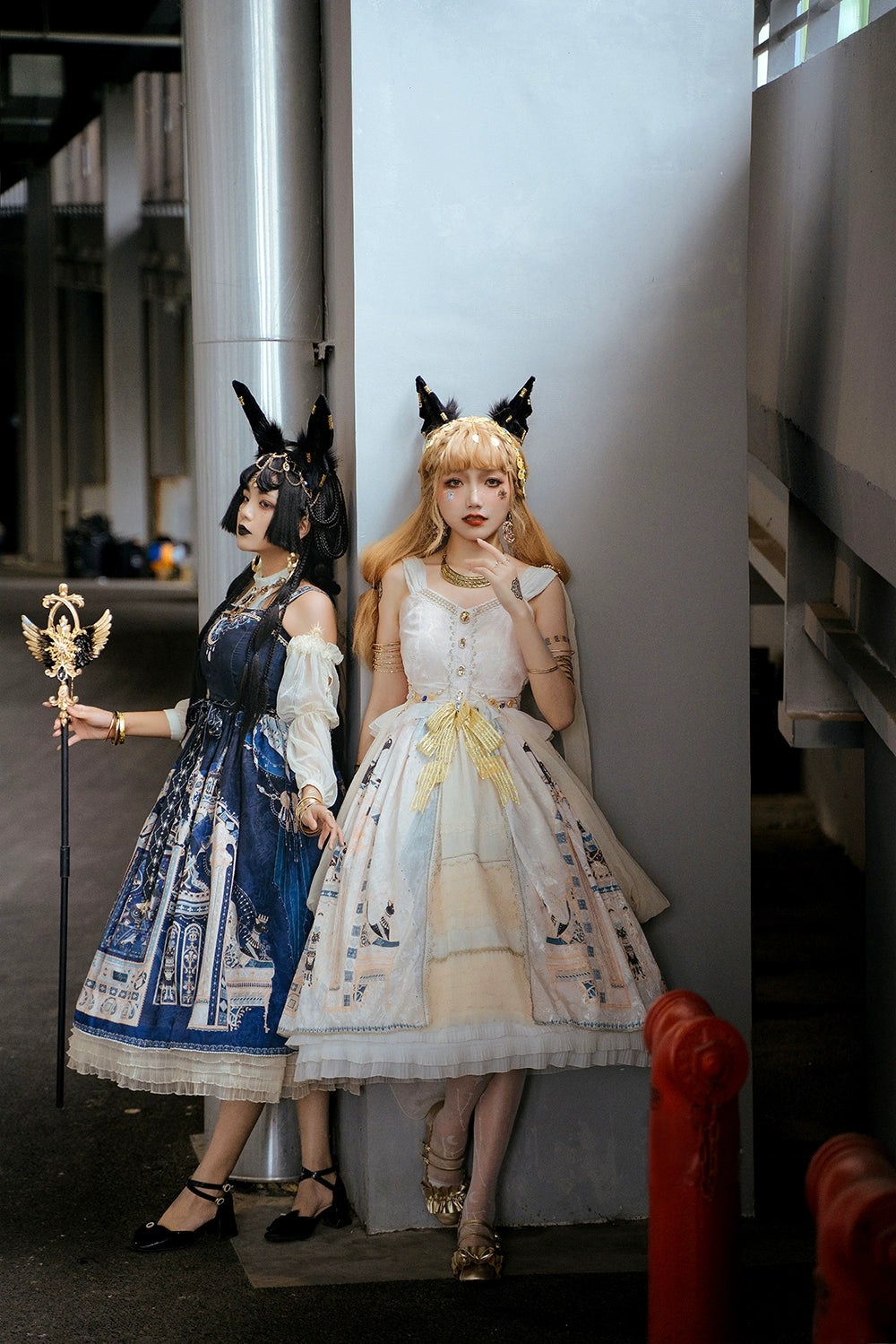 Miss Point~Dusk Best~Egyptian Lolita Dress Set Gorgeous JSK 38348:585726