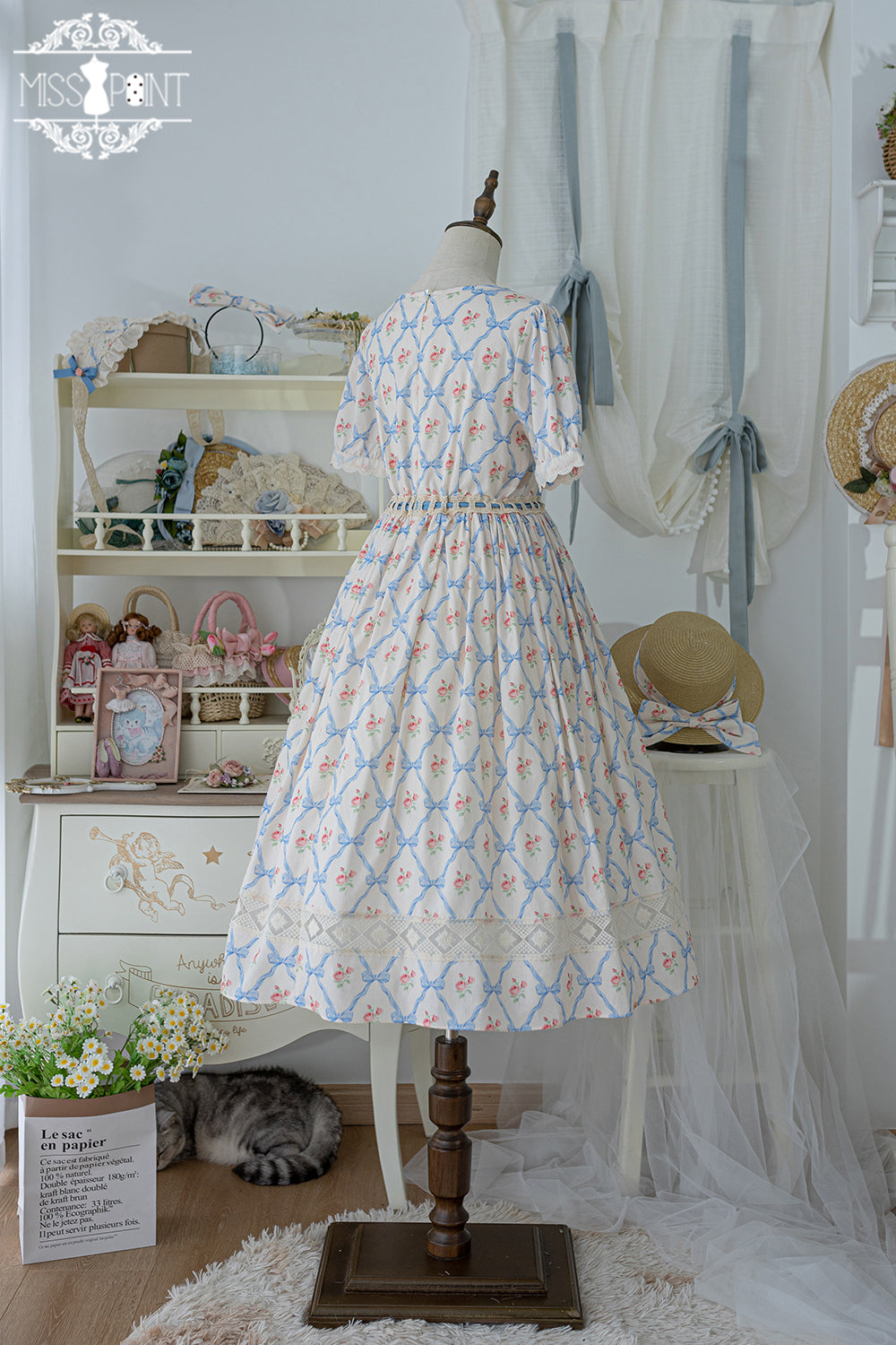 (Buyforme)Miss Point~Happy Summer Elegant Lolita Floral OP Dress