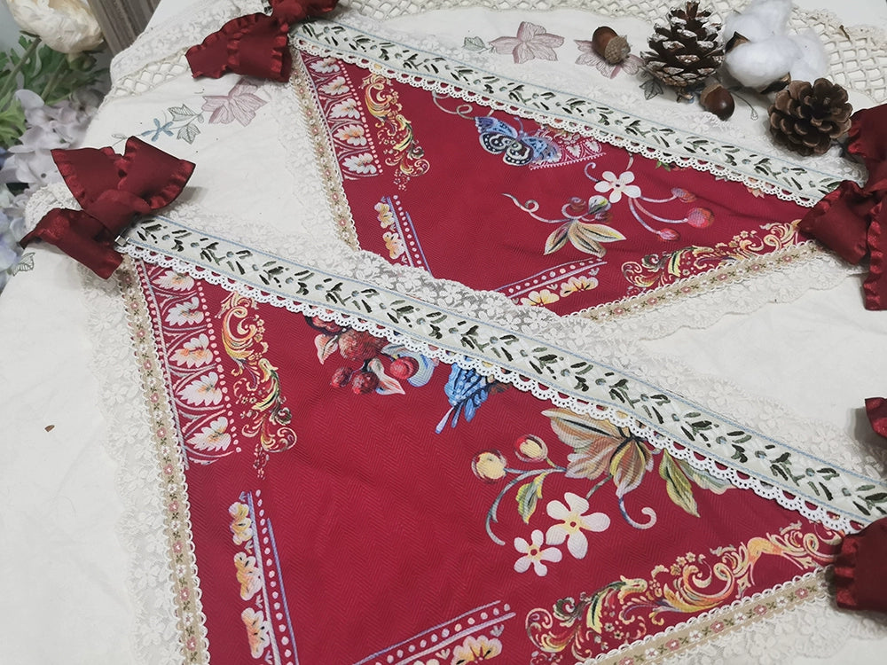 Miss Point - Praise of Abundance - Country Lolita Print Accessories