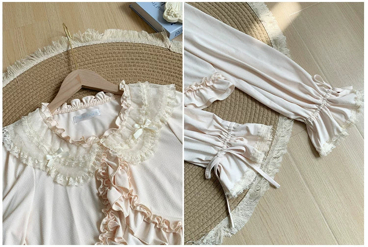 Half Summer - Sweet Lolita Sun Protection Bolero, Lace & Bow