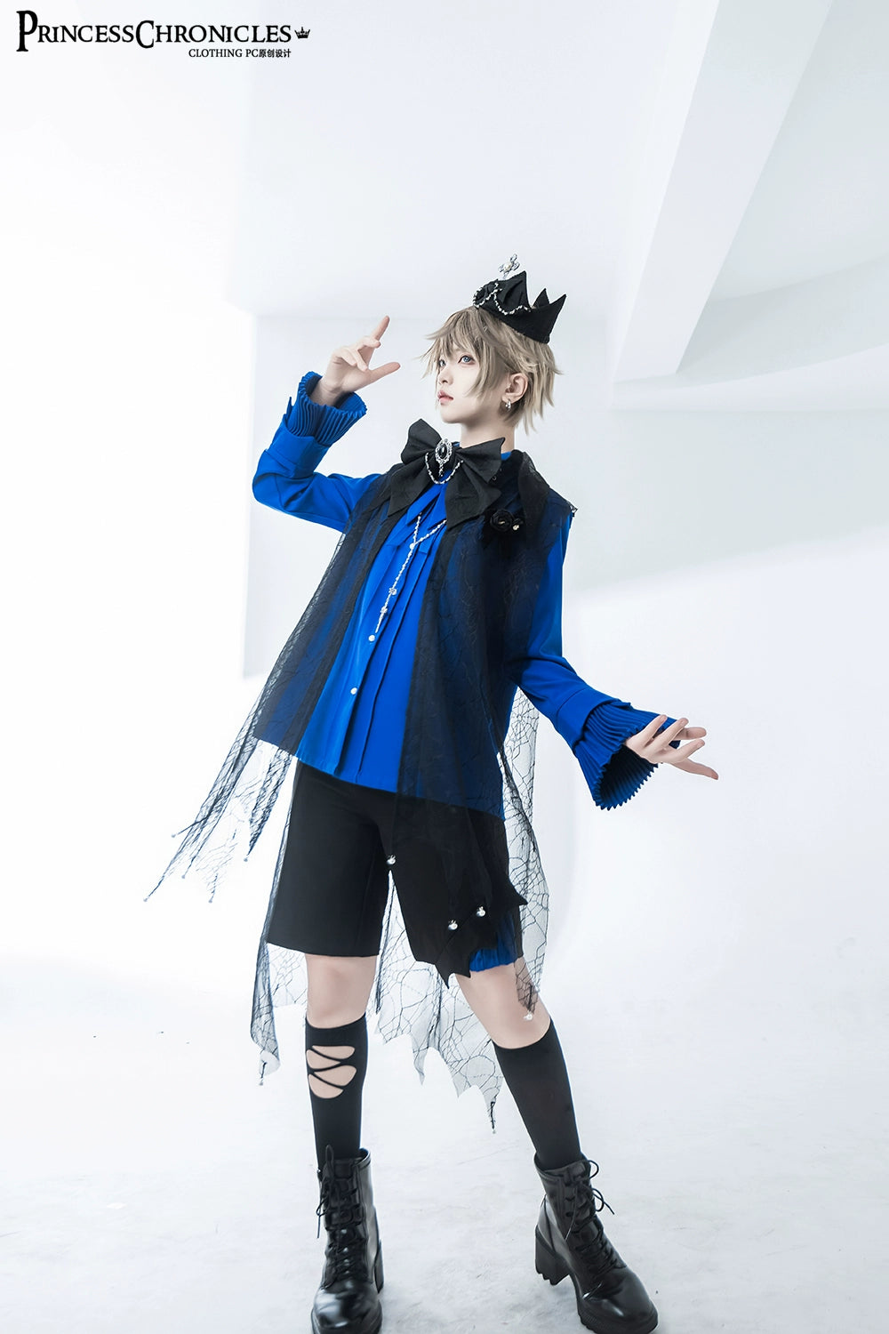 Princess Chronicles - Floating Light and Shadow Ouji Lolita Shirt
