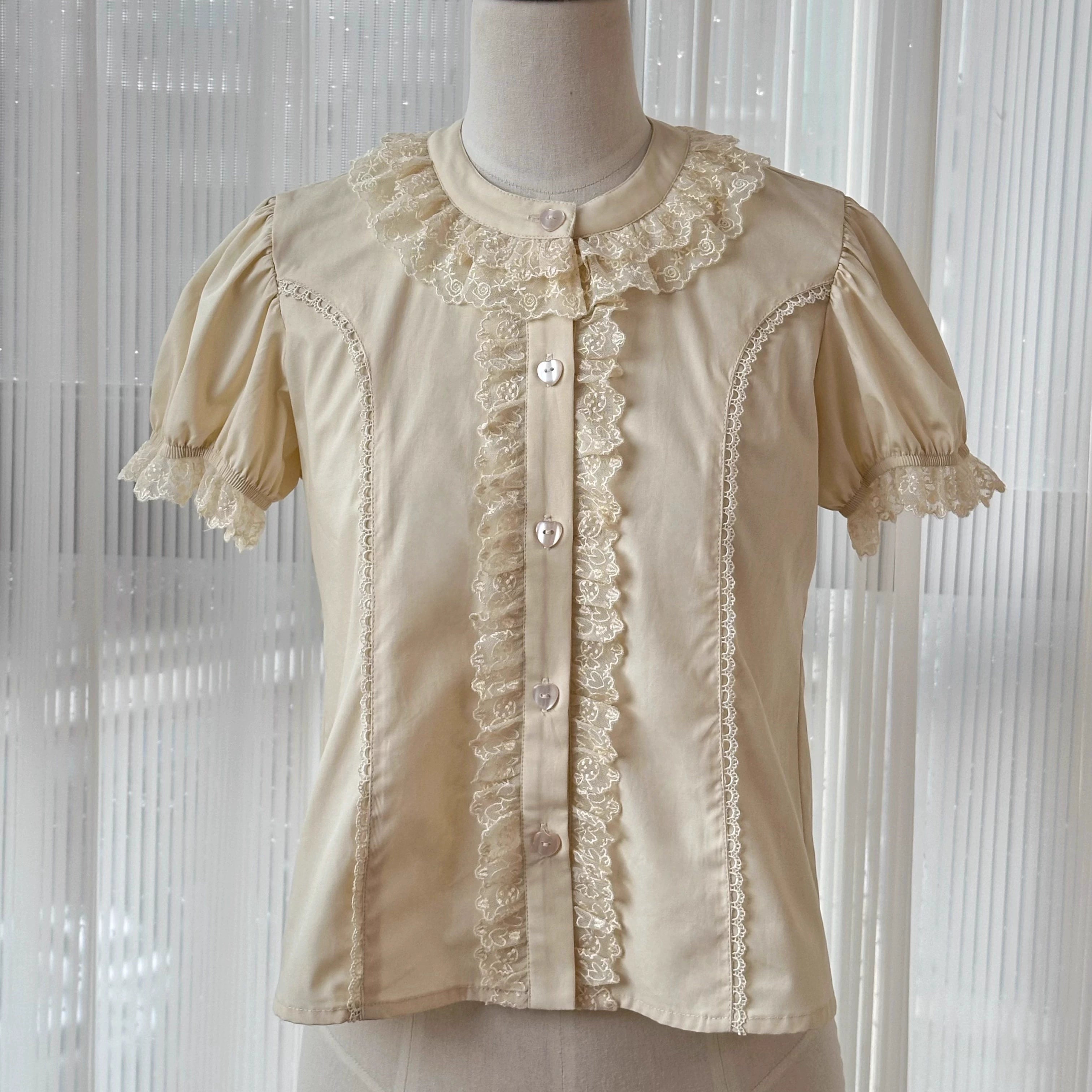 Sweet Dream Sheep - Chocolate Cat - Kawaii Lolita JSK, Cat & Chocolate Print (L M S XL) 43857:787367