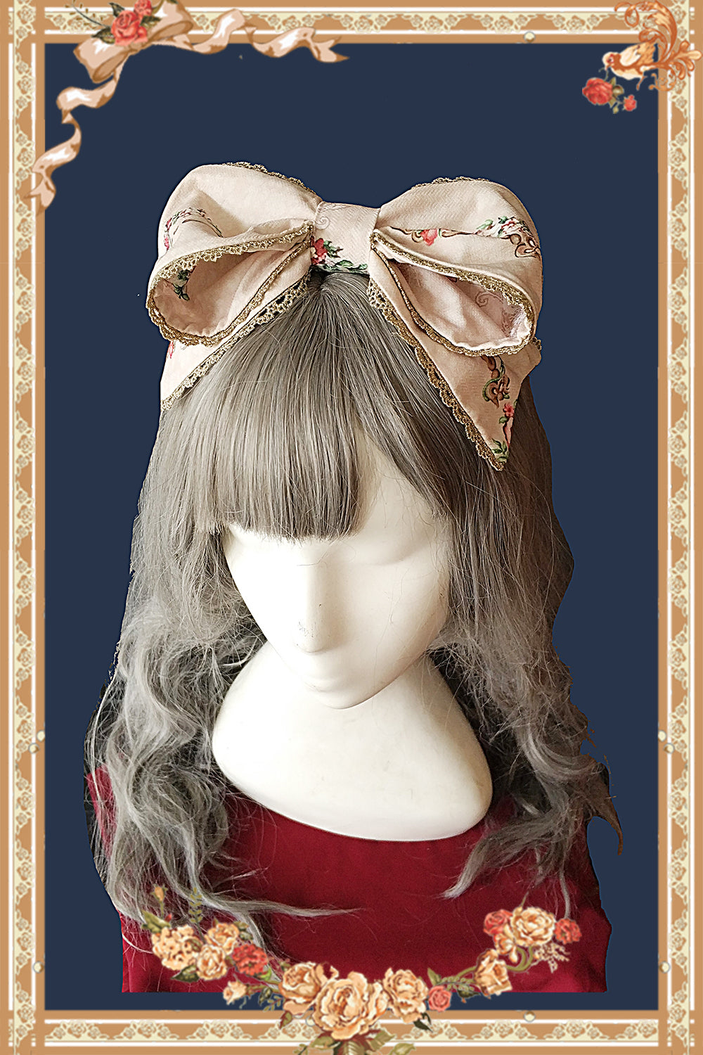 Infanta - Fairytale Town Prom - Printed Tea Party Classic Lolita JSK Suit (L M S XL) 42794:753617