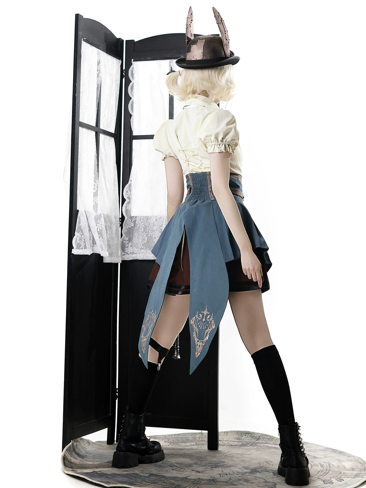 Your Princess - Fairyland Train Conductor - Punk Lolita Skirt Suit 43361:784176