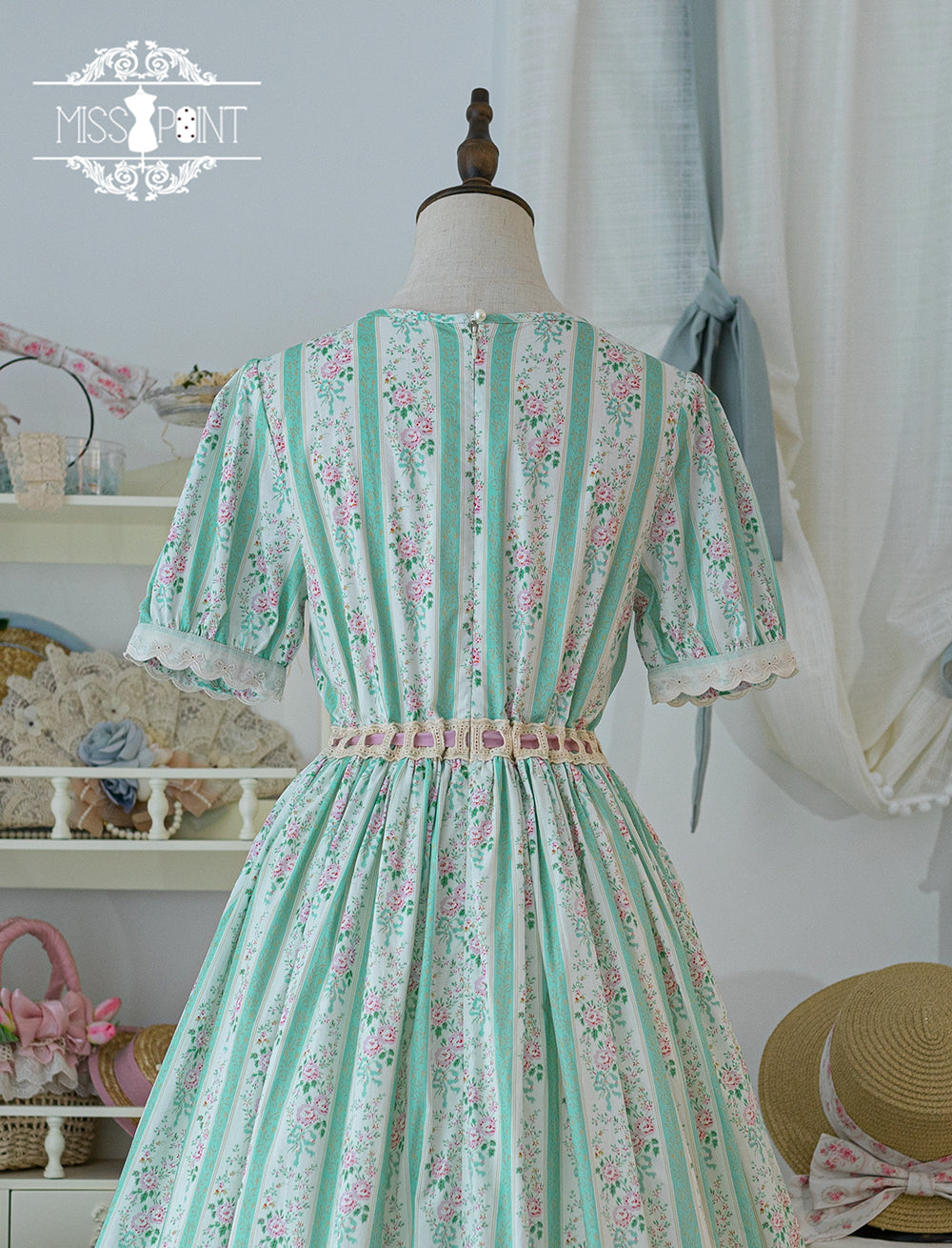(Buyforme)Miss Point~Happy Summer Elegant Lolita Floral OP Dress