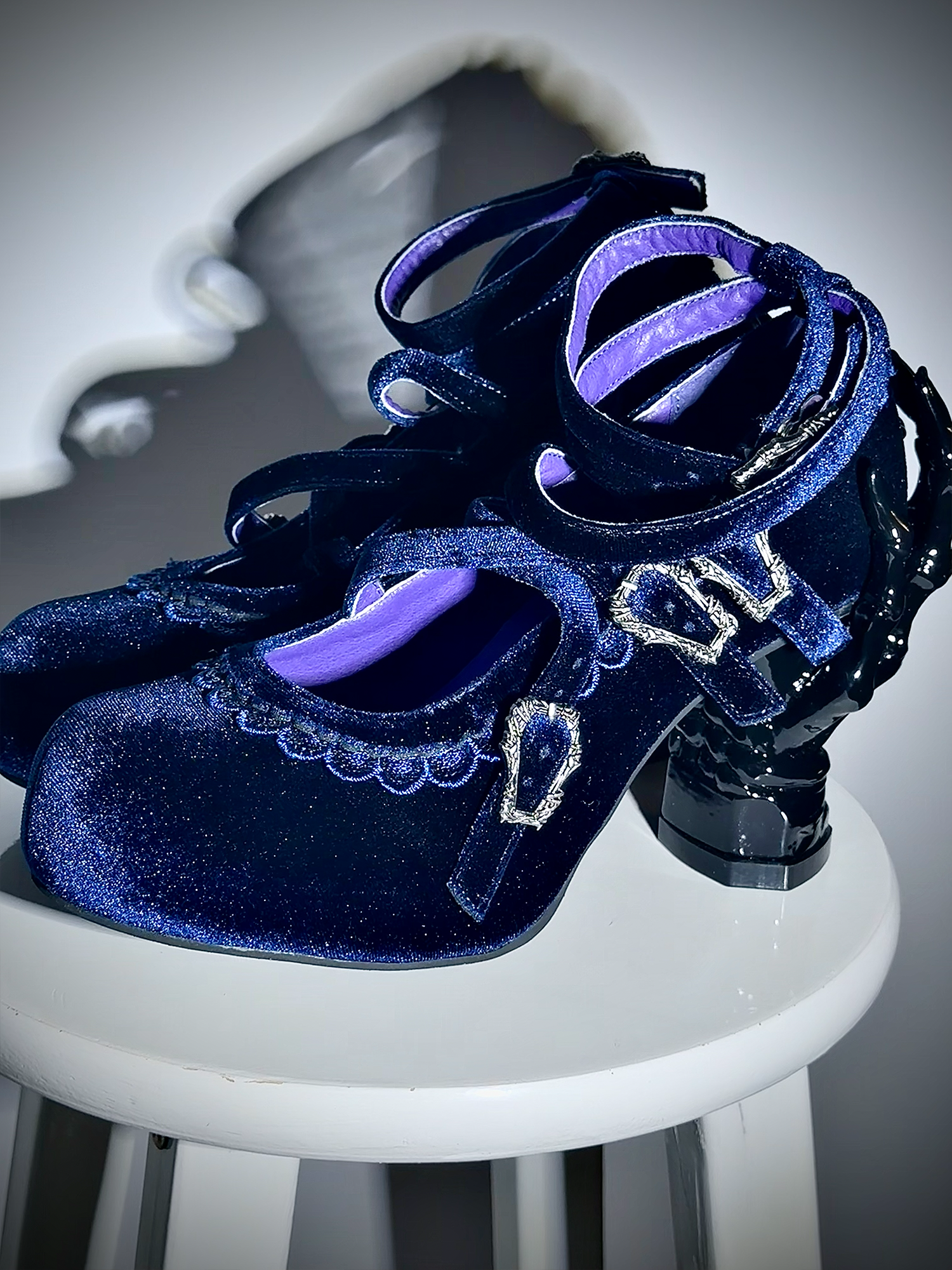 Tome of Holy Remains - Gothic Lolita Novelty Heel Shoes (34 35 36 37 38 39 40 41) 45620:856297