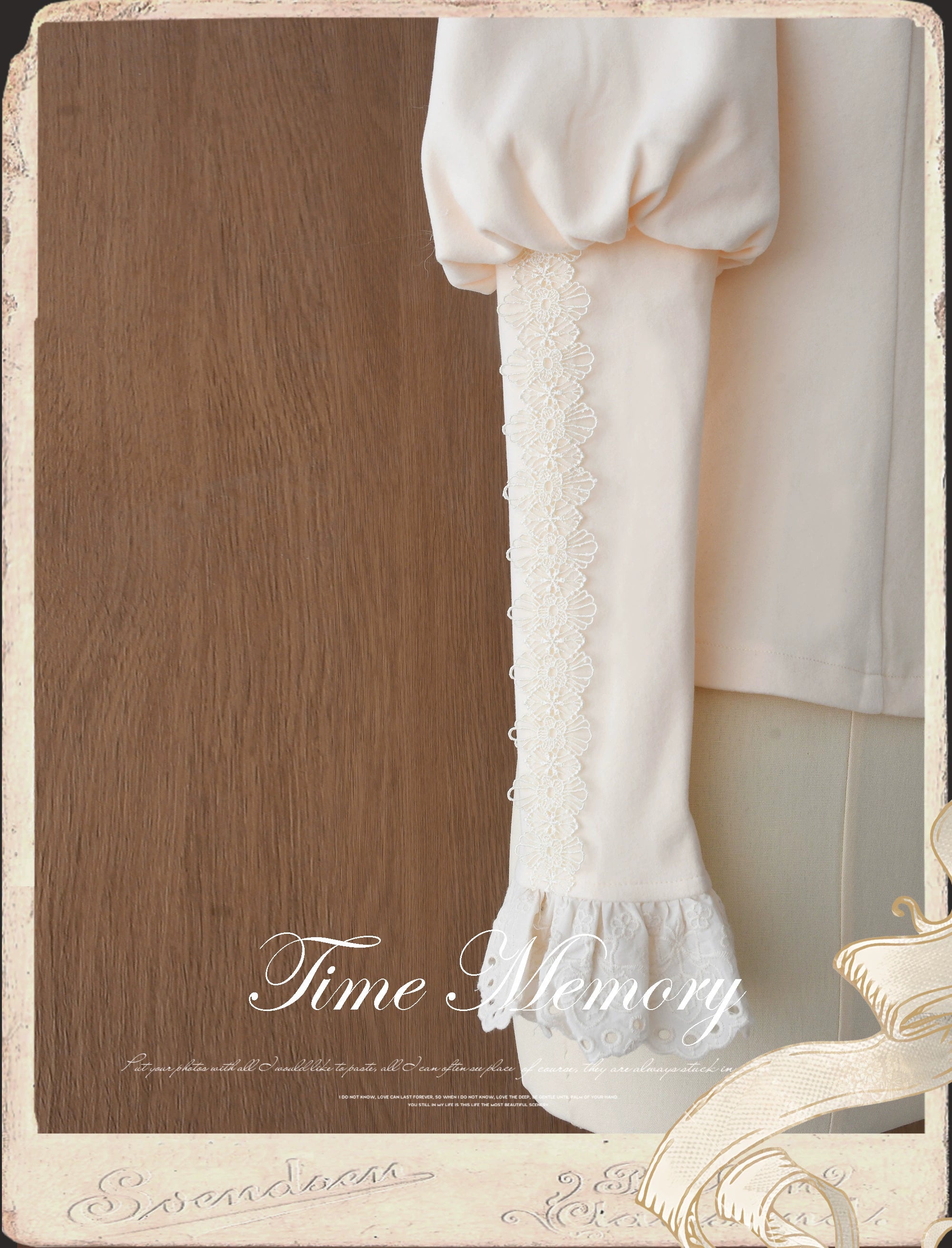 Time Memory~Cozy and Warm~Elegant Lolita Shirt Slimming Mutton Sleeves Blouse 34592:463280