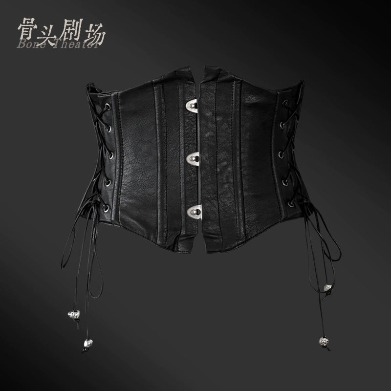 Caged Bird Hotel - Bone Theater - Halloween Gothic Lolita Fashion Shirt Skirt