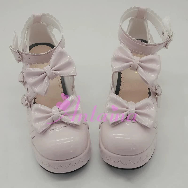 Antaina~Sweet Lolita Shoes Platform Shoes Multicolor 37996:578262