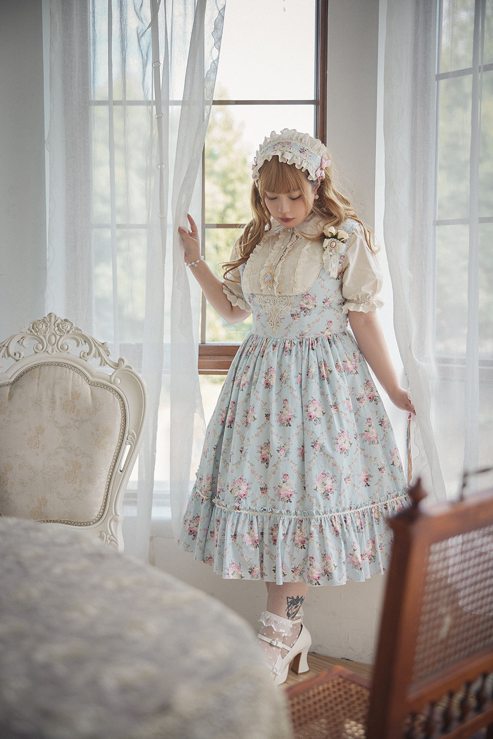(Buyforme)Miss Point~Happy Summer Elegant Lolita Floral JSK 17940:245930