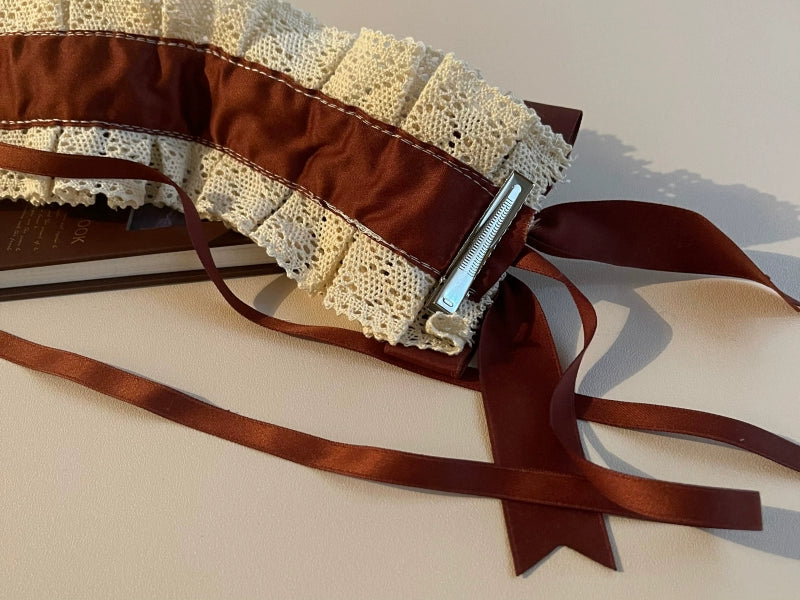(BFM)Besozealous~Handmade Lolita KC Animal Ear Coffee Hairband 32266:379506