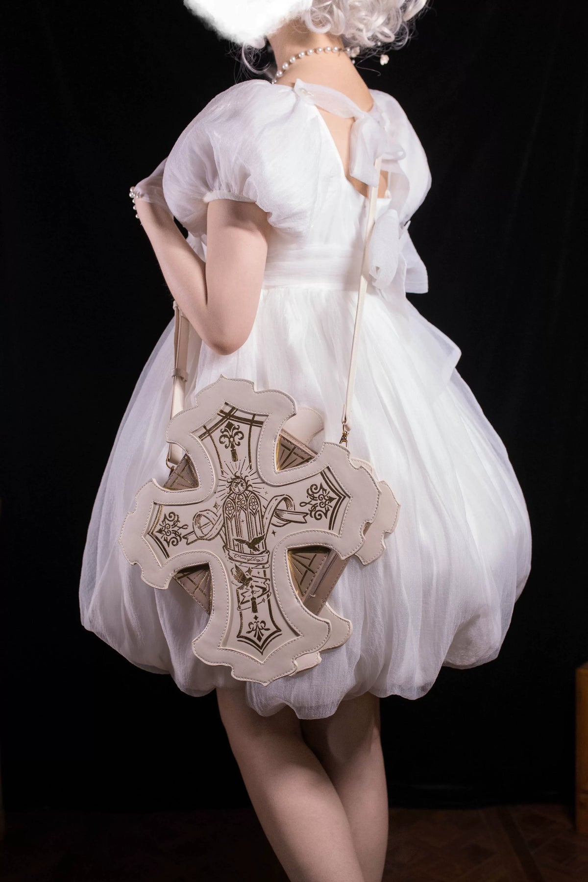 Gothic Lolita Bag, Two Detachable Shoulder Straps 45980:870148