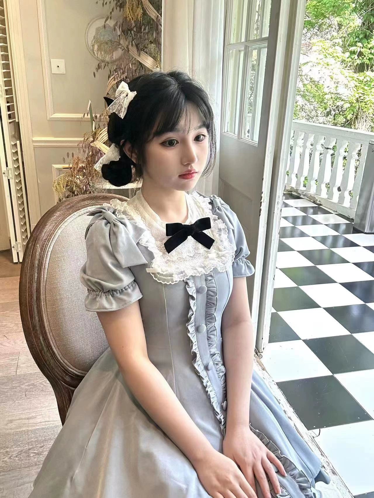 Sweet Wood~Plus Size Lolita OP Dress Summer Dress 34106:444100