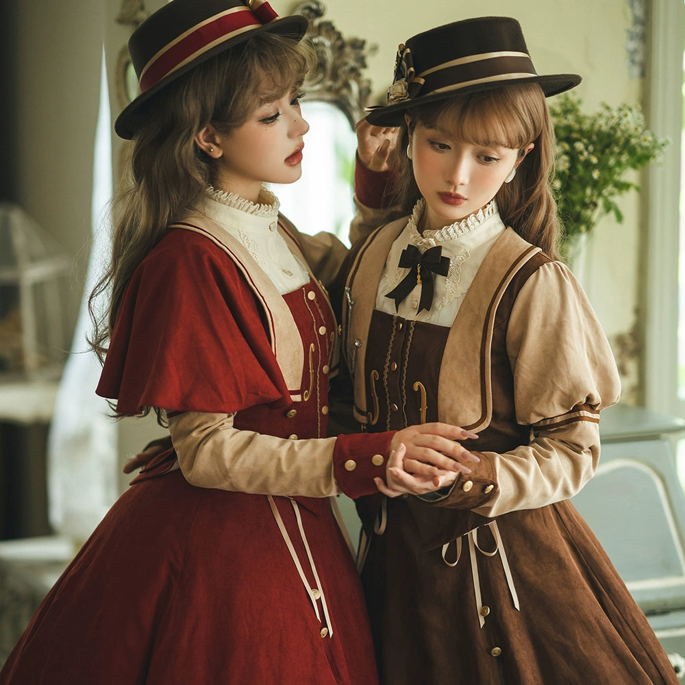 Miss Point - Elegant Lolita Top Hat - Golden Movement Lolita Hat