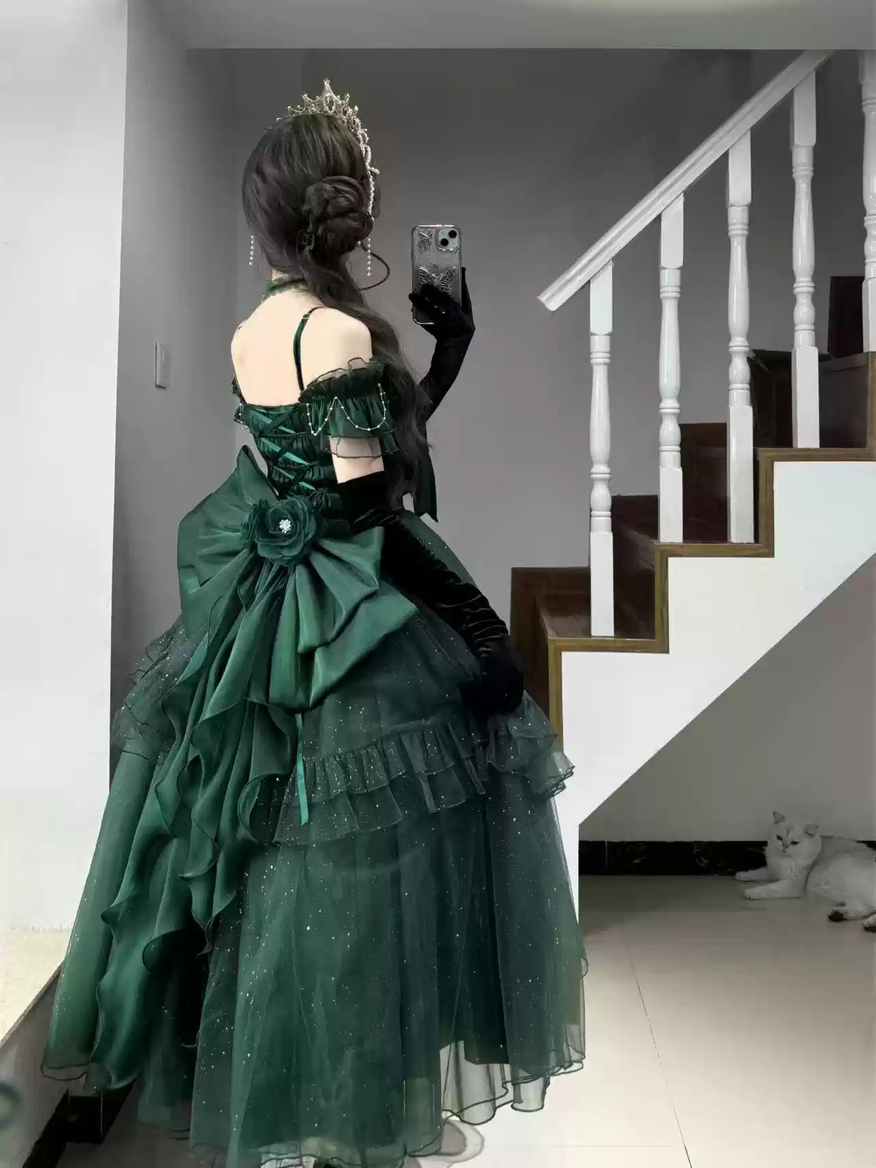 Meowing and fruity - Milky Way - Princess Lolita Accessories Back Bow Trailing 41388:693146