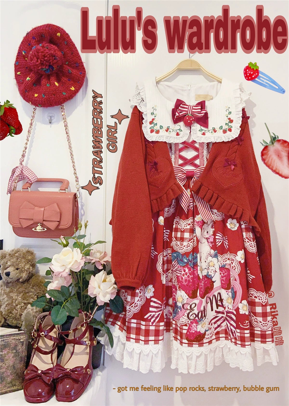 (BFM)Dark Star Island~Sugar Frost~Sweet Lolita Cardigan Knit Embroidered Sweater 34274:449558