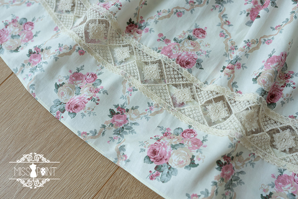 (Buyforme)Miss Point~Happy Summer Elegant Lolita Floral OP Dress 17704:244780