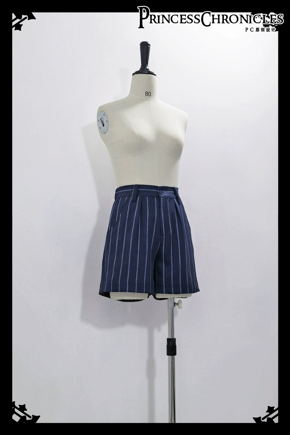 Princess Chronicles - Rabbit Theater - Ouji Lolita Suspender Waistband Shorts Set Shorts Only S