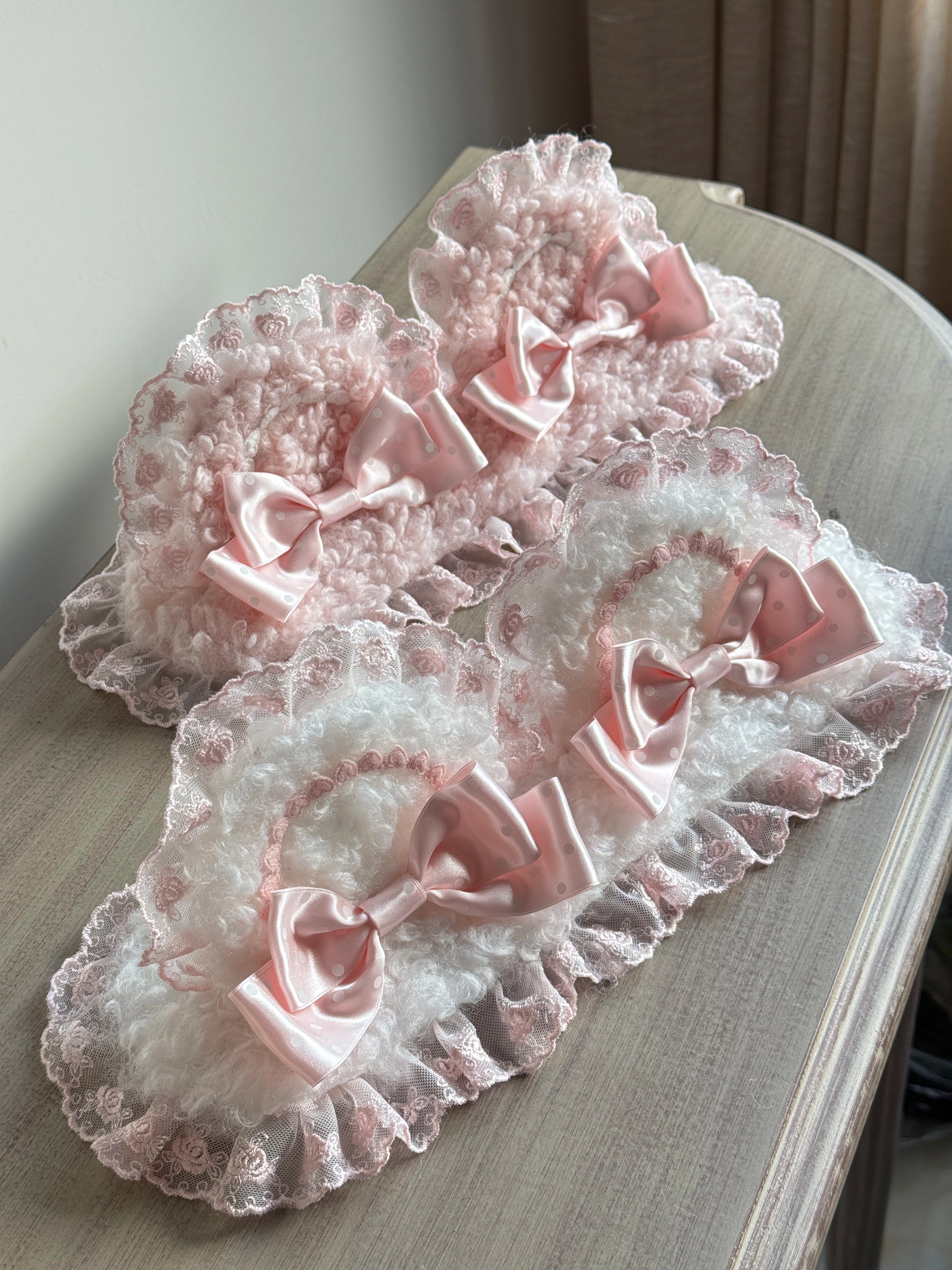 MAID - Sweet Lolita Handmade Lace Headband, Bear Ear Design 44106:795909