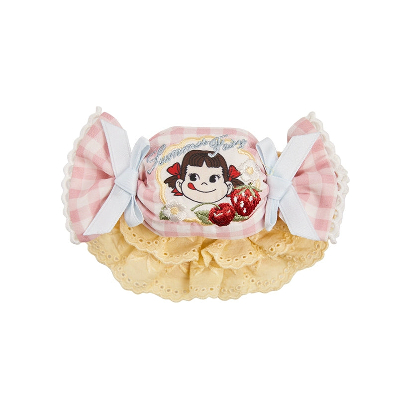 Summer Fairy - IP collab Kawaii Lolita Accessories Necklace Clips Socks Brooches Candy Side Clip - Pink