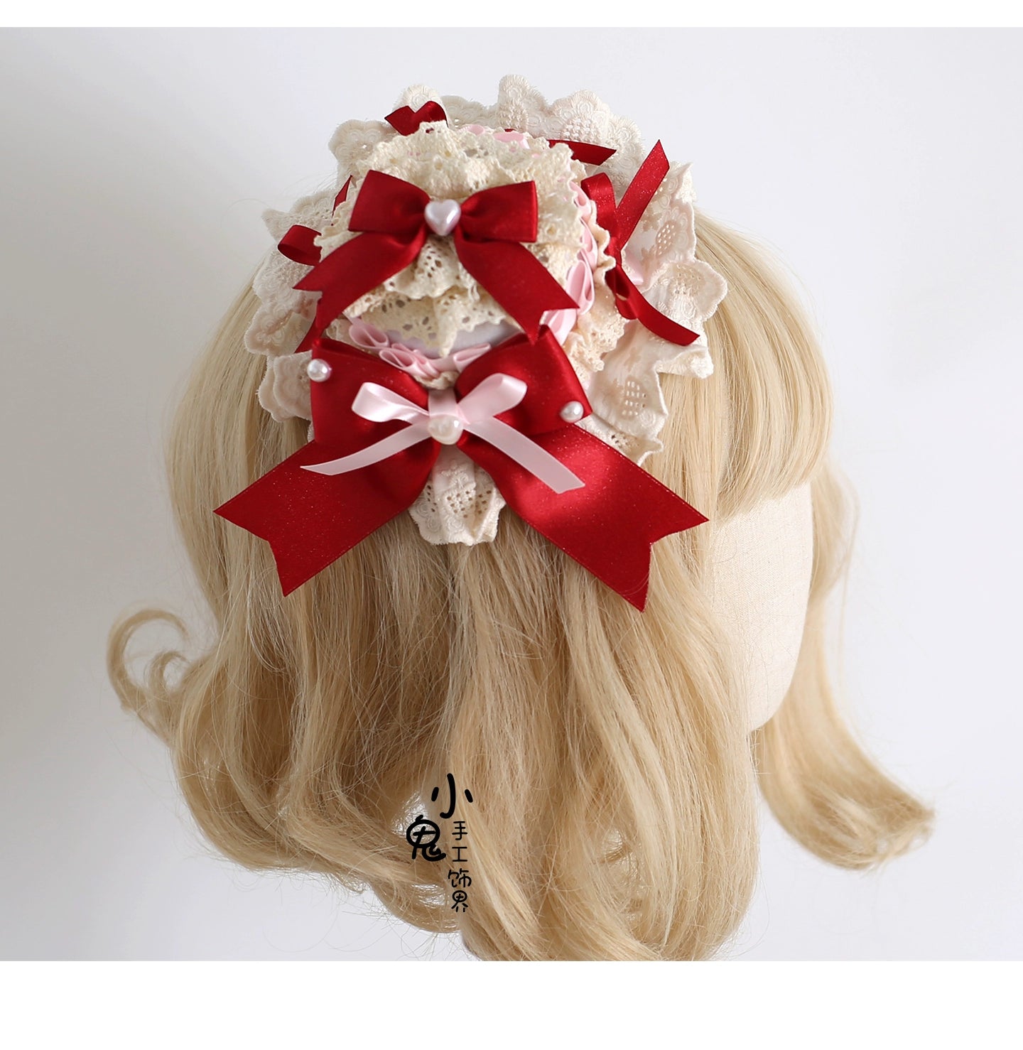 Xiaogui - Sweet Lolita Headdress, Triangle Cake Clip