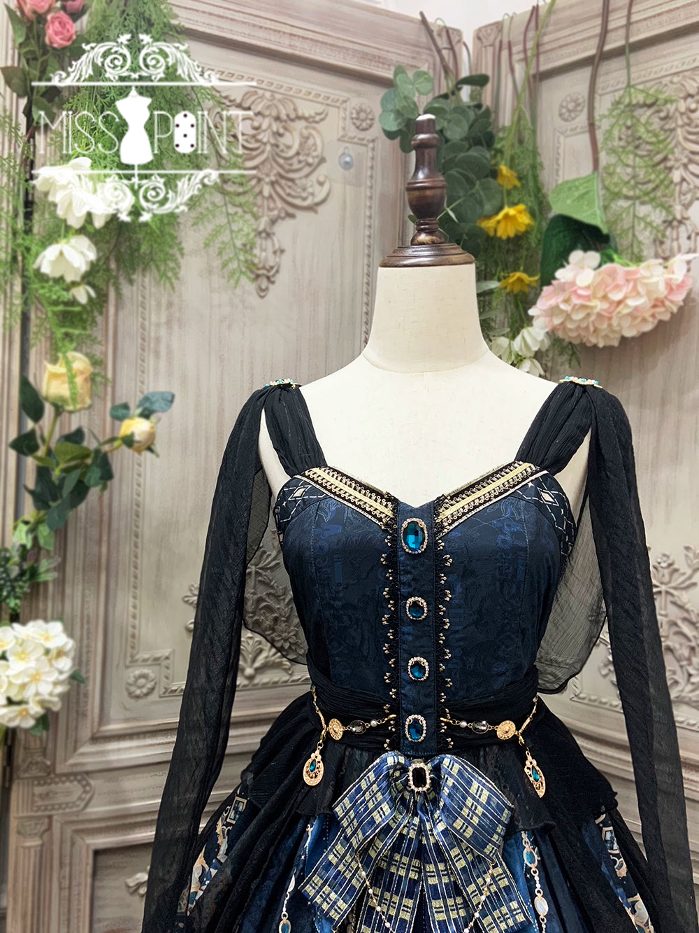 Miss Point~Dusk Best~Egyptian Lolita Dress Set Gorgeous JSK 38348:585906
