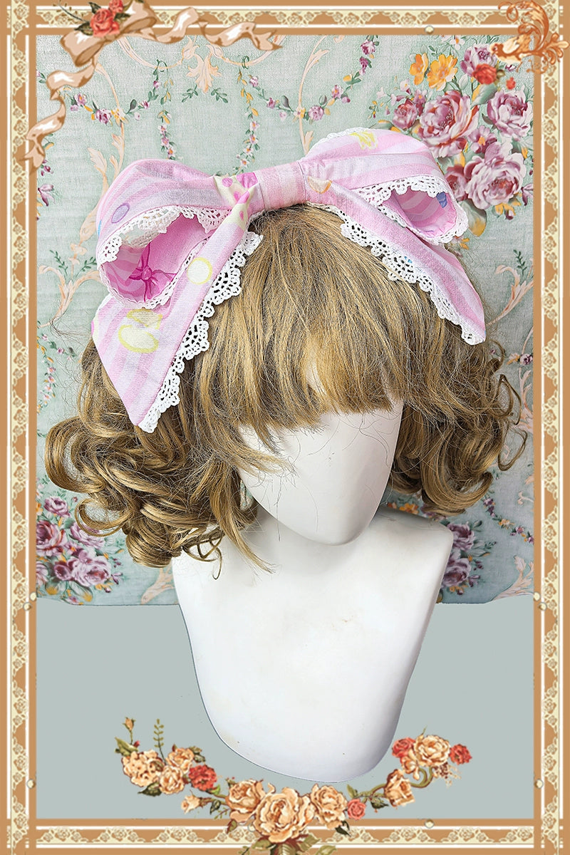 Infanta - Macaron Dolly House - Sweet Lolita JSK Dress, Animal Print Pink KC (one size / choose M) S