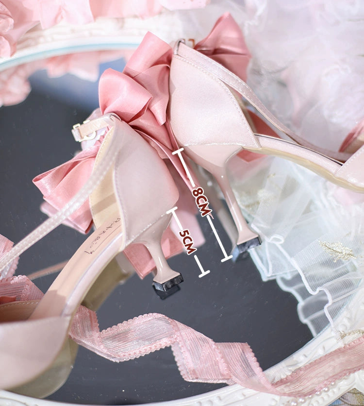 Sky Rabbit - Rose Oath - Large-sized Elegant Lolita High Heels