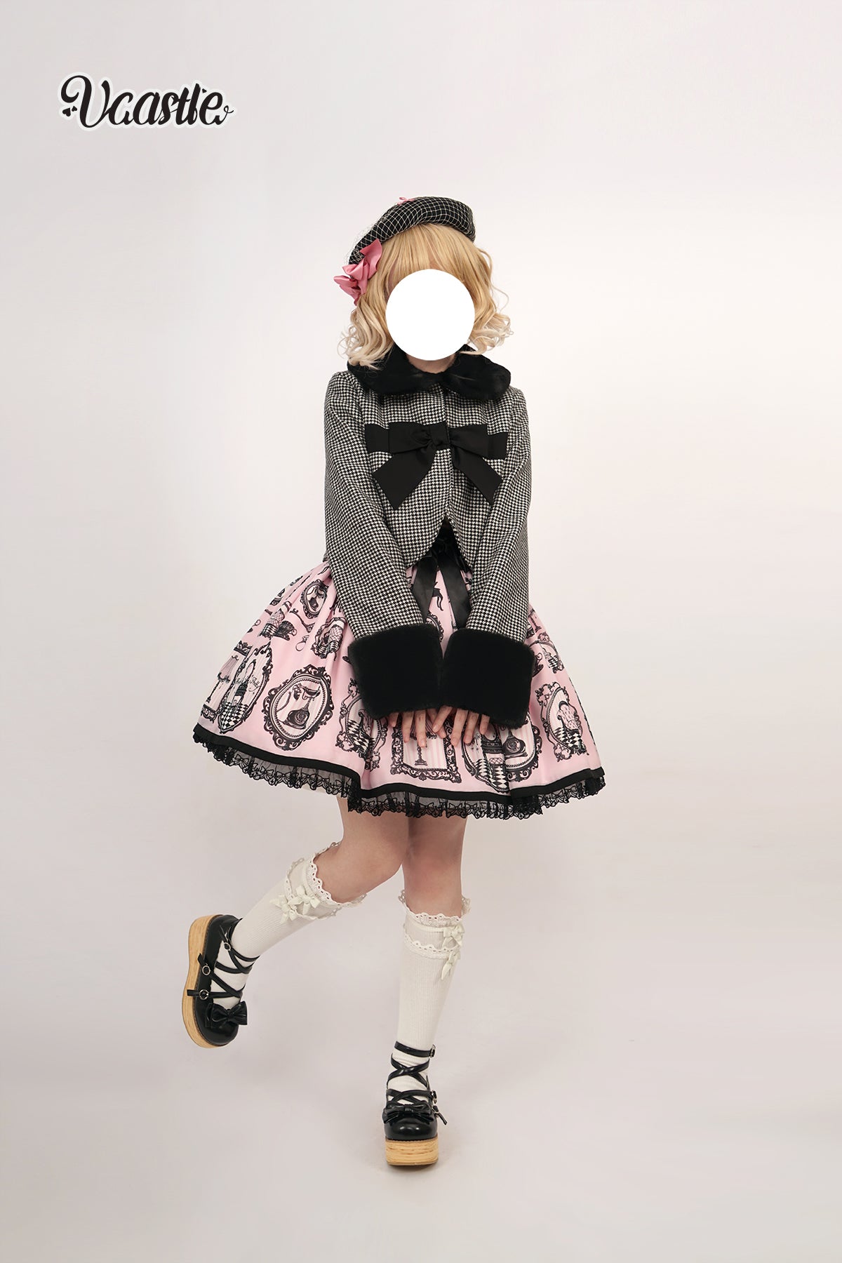 (BFM)Vcastle~Winter Lolita Coat Short Wool Coat 33610:433116
