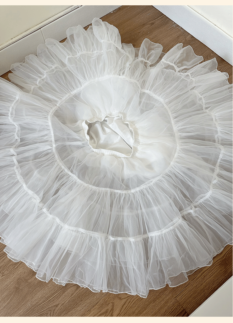 Plus Size Lolita Petticoat, Daily & Puffy Version