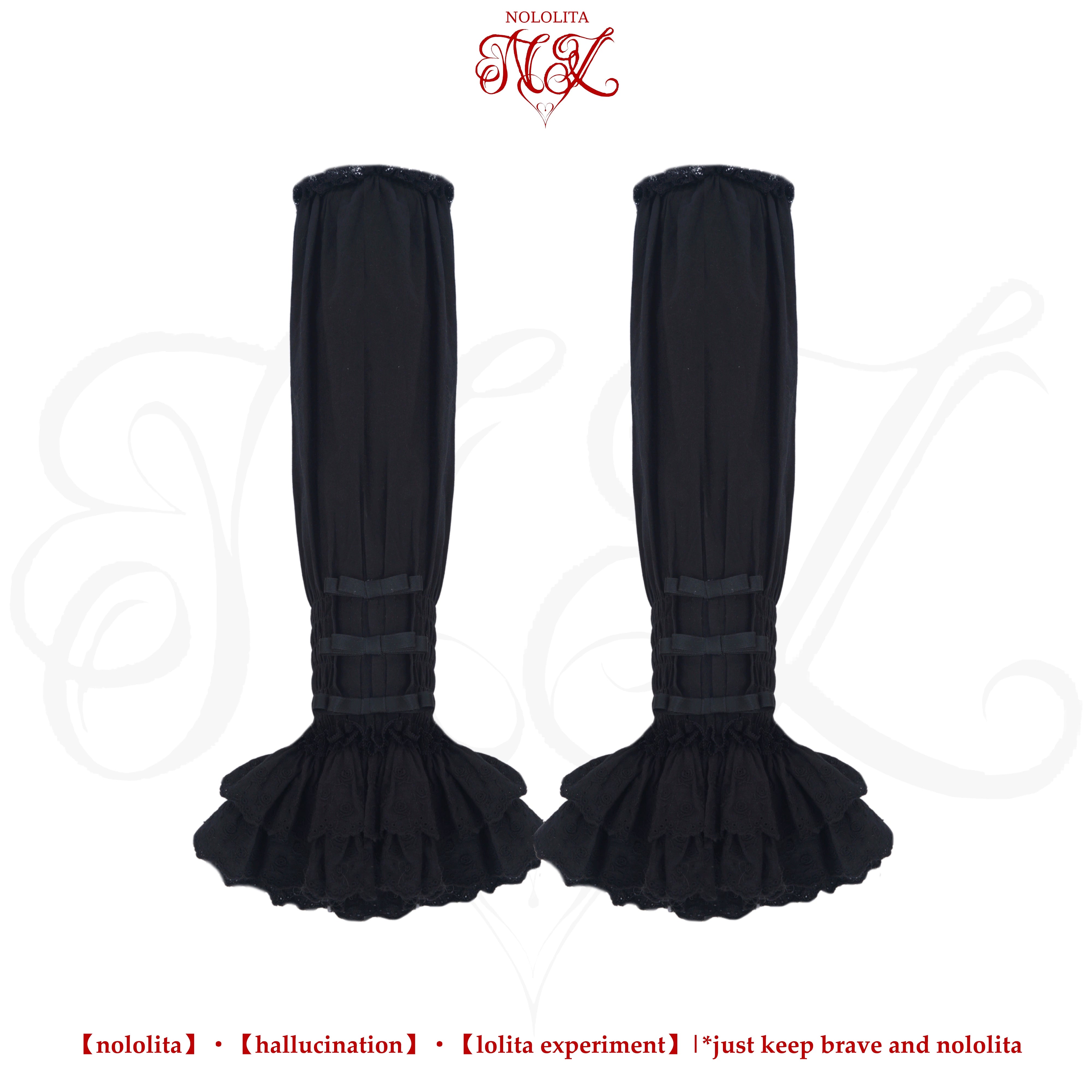 Nololita - Nightingale - Old School Lolita Shirt with Detachable Sleeves (L M S XL XS) 41944:719720