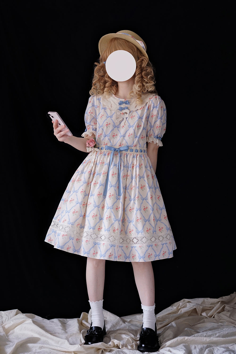 Miss Point - Happy Summer Cute Lolita Hairdband Straw Hat