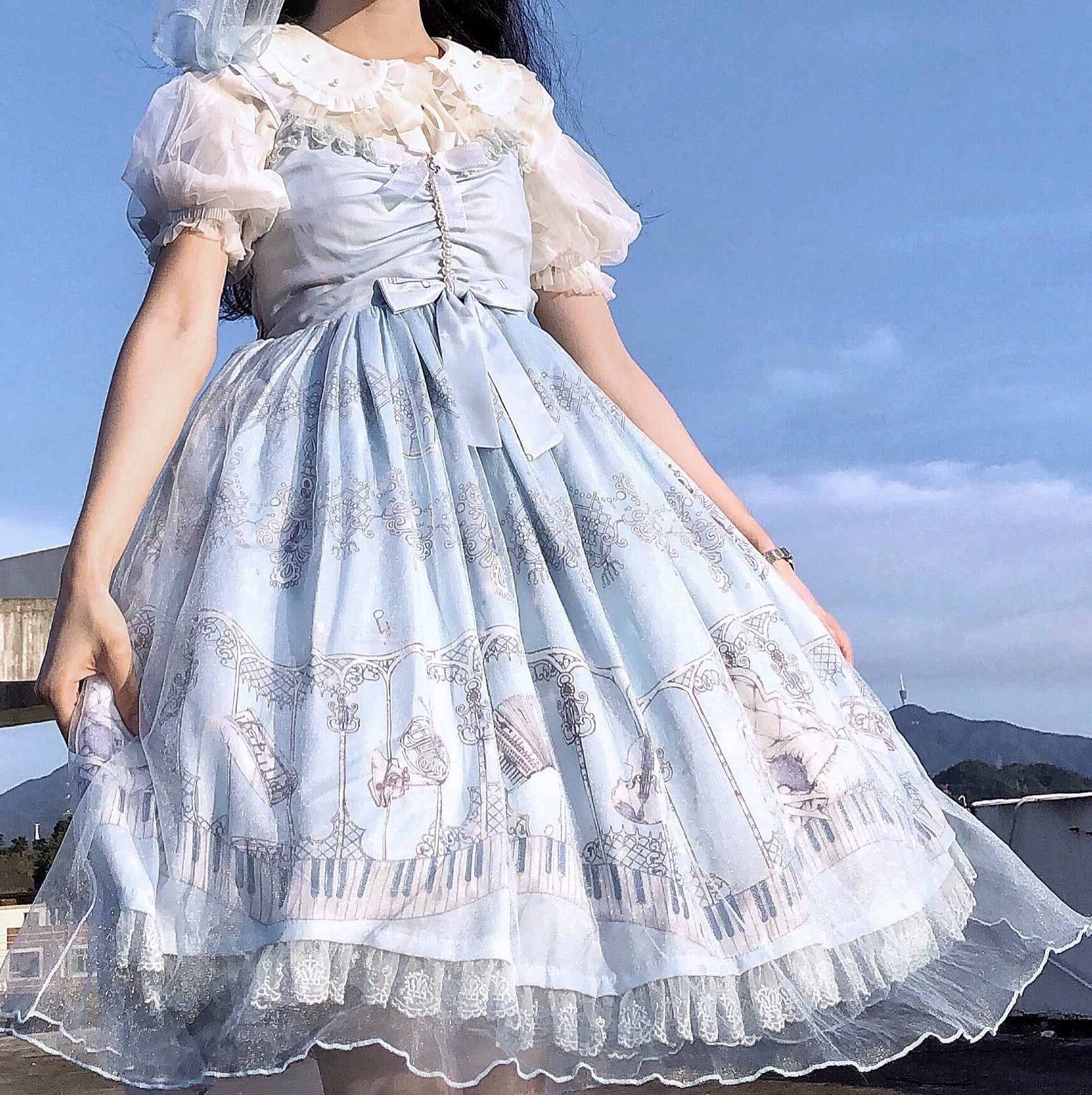 LilithEye - Elegant Lolita JSK Dream Symphony Instrument Fairy Dress
