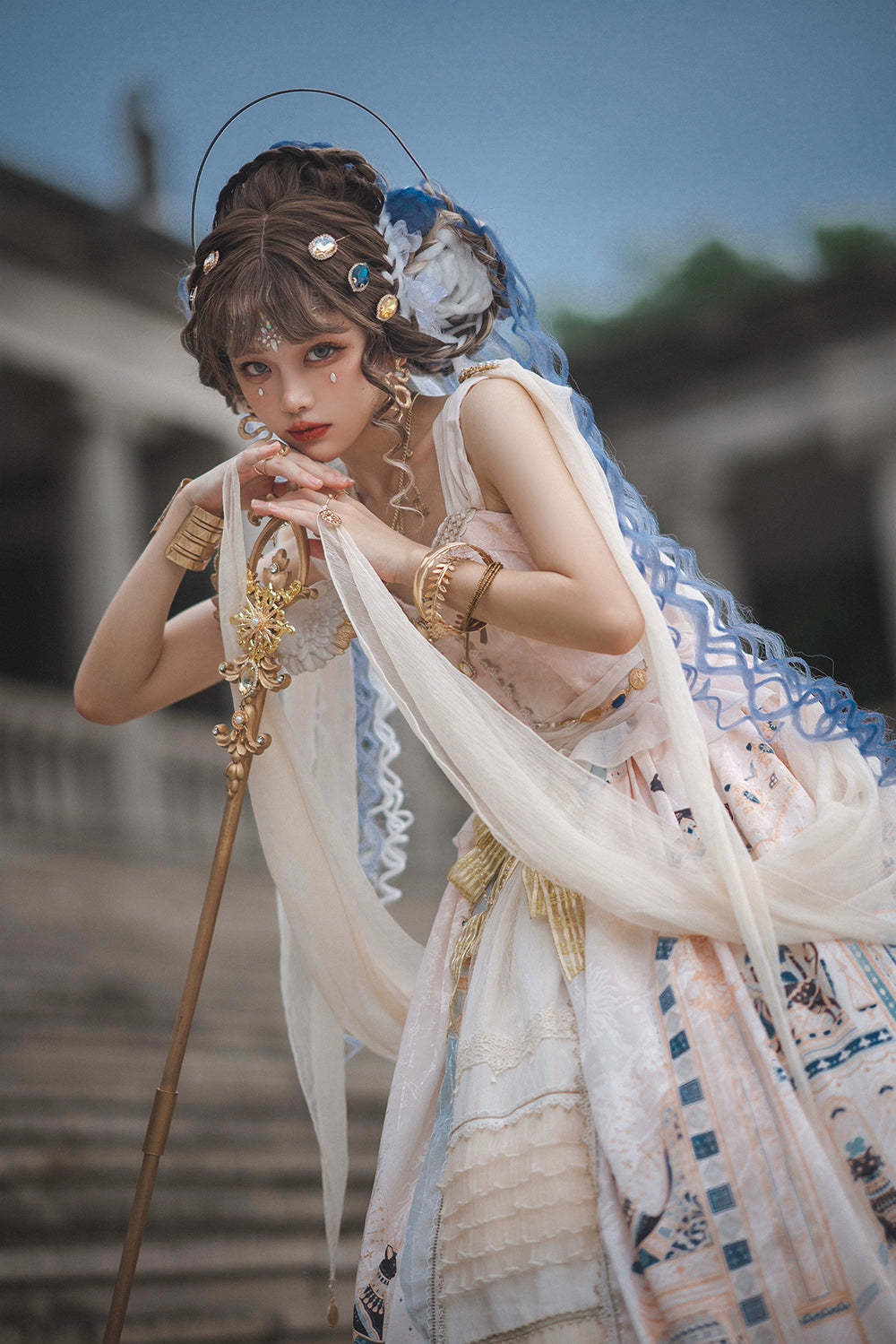 Miss Point~Dusk Best~Egyptian Lolita Dress Set Gorgeous JSK 38348:585920