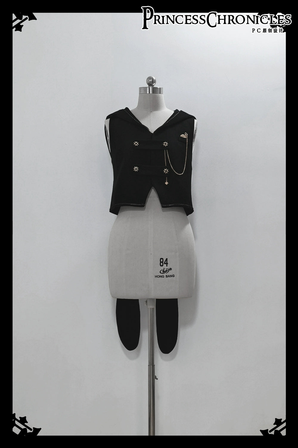 Princess Chronicles~Desperate Bunny~Ouji Lolita Vest Shorts Set XS Vest (2XL L M S XL XS) 33186:411910