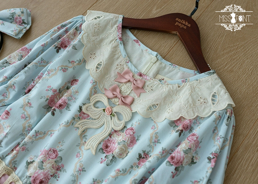Miss Point~Customized Elegant Lolita OP Dress Cute Daily Girl Short Lolita Dress 35670:519852
