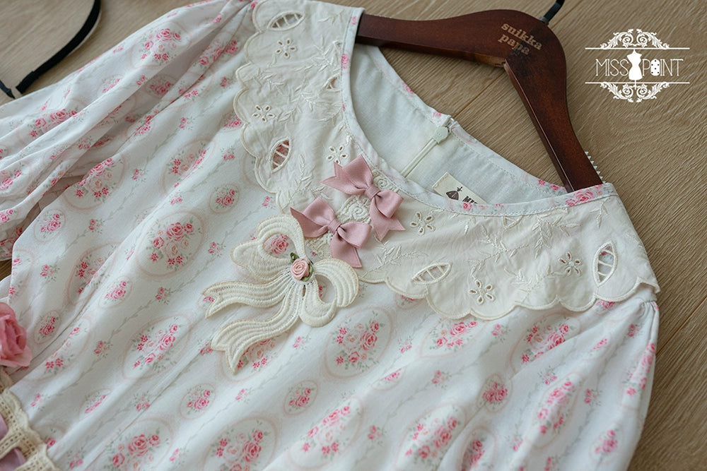 Miss Point~Customized Elegant Lolita OP Dress Cute Daily Girl Short Lolita Dress 35670:519884