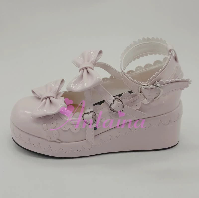 Antaina~Sweet Lolita Shoes Platform Shoes Multicolor 37996:578184